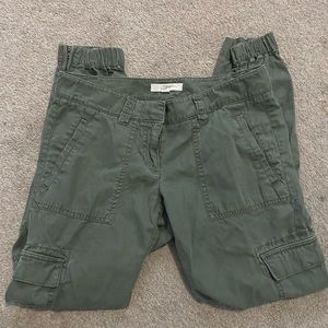 Army green cargo pants